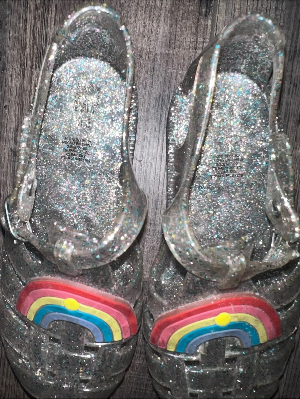 GAP sparkling silver